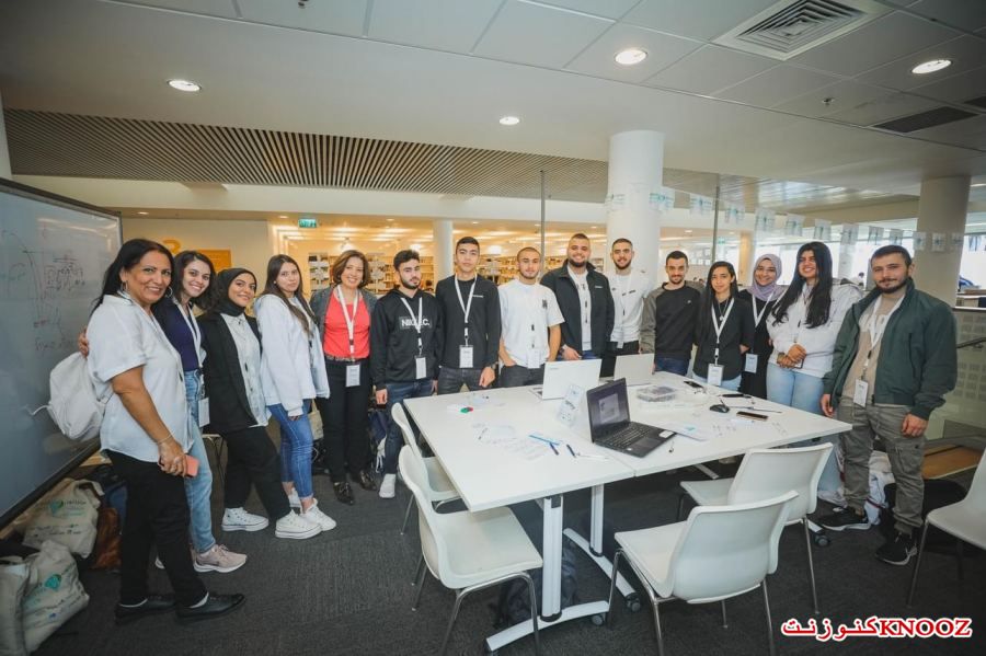 مشاركو مسار وادي عارة يحصدون المرتبة الثانية بمسابقة هاكاثون المياه بكنيرت